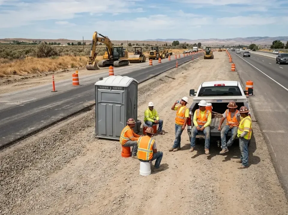 highway-road-construction-crew-007 — frequently asked questions, Porta Potty and Restroom Rentals in Fort Scott, KS